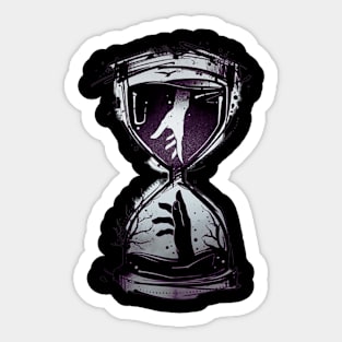 Time Left Artwork Sticker